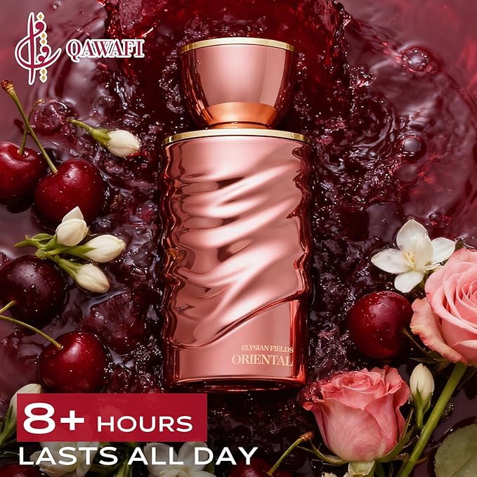 Elysian Fields - Oriental Eau De Parfum Inspired by T.Ford Lost Cherry, Long-Lasting Fragrance Perfume for Women & Men - Spray 100ml | 3.4 fl. oz + 2ml Samples