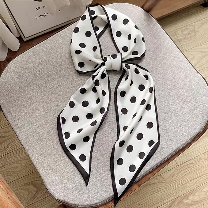 Hair Scarf for Women Silky Satin Headscarf Neck Scarves for Handbag Accessory
