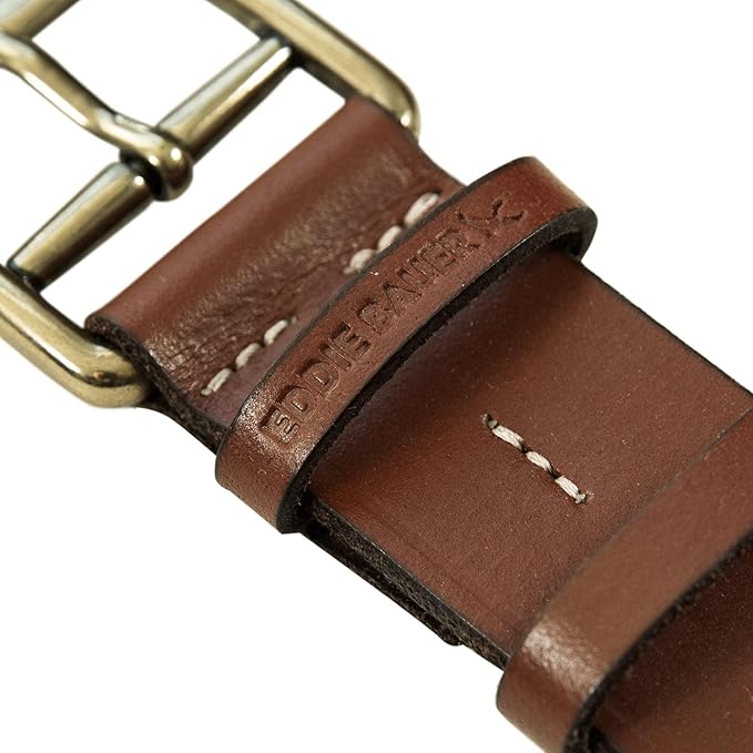 Eddie Bauer Women's Casual Leather Belts with Durable Metal Buckle