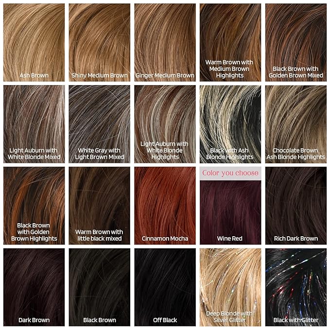 HOOJIH Messy Bun Hair Piece, Super Long Tousled Updo Bun Extensions Wavy Wrap Ponytail Hairpieces Scrunchies with Elastic Hair Band for Women HB007 Grace - Wine Red