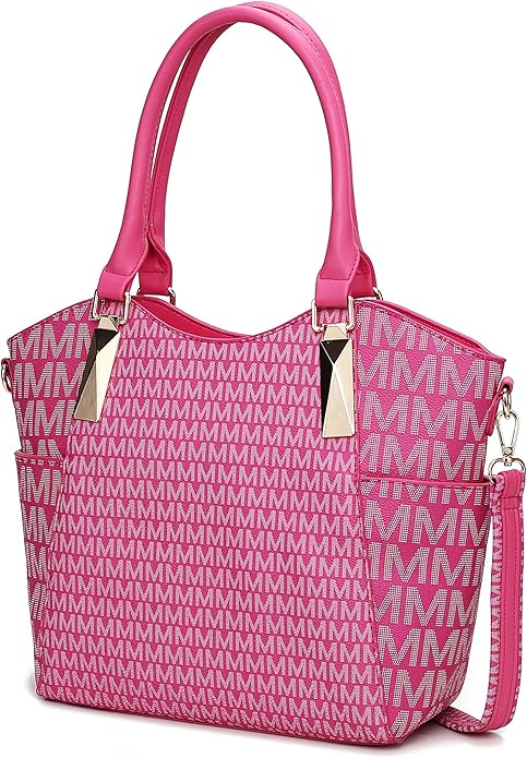 MKF Collection Tote Bag for Women Vegan Leather Shoulder Bag – Top-Handle Purse, Ladies Handbag by Mia K