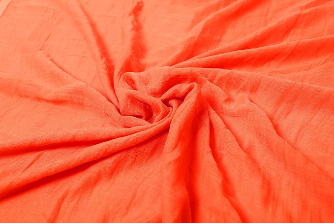 woogwin Women's Cotton Scarves Lady Light Soft Fashion Solid Scarf Wrap Shawl
