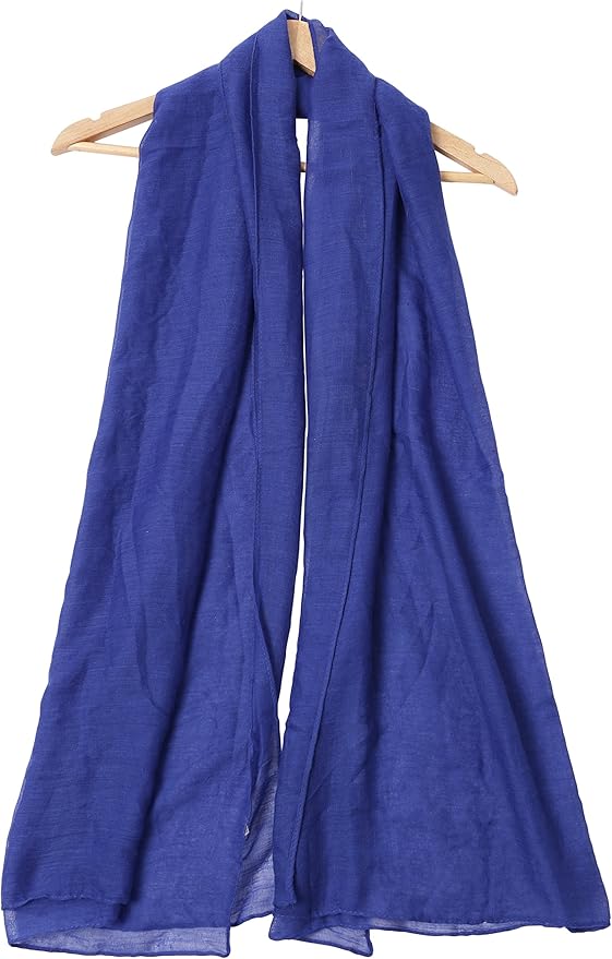 woogwin Women's Cotton Scarves Lady Light Soft Fashion Solid Scarf Wrap Shawl