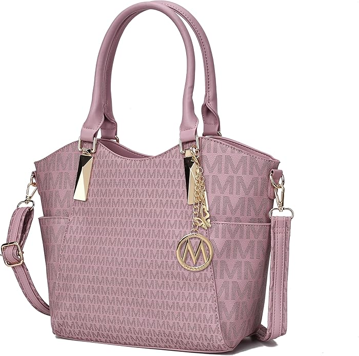 MKF Collection Tote Bag for Women Vegan Leather Shoulder Bag – Top-Handle Purse, Ladies Handbag by Mia K