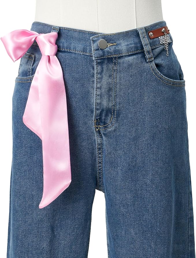 Solid Color Neck Scarf Purse Narrow Scarf Handbags Skinny Twill Hair Scarves Women Fashion Accessories Bag Charms