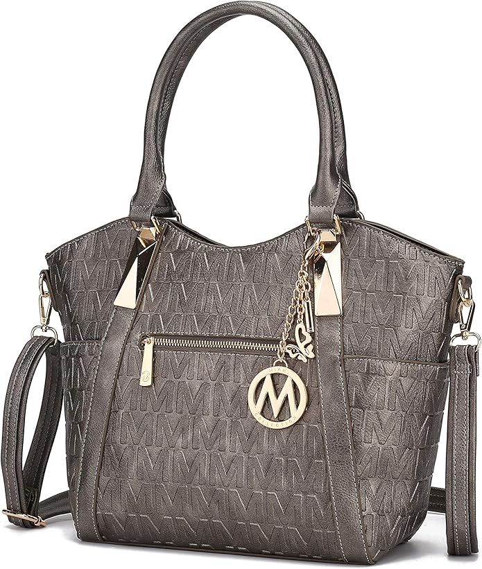 MKF Collection Tote Bag for Women Vegan Leather Shoulder Bag – Top-Handle Purse, Ladies Handbag by Mia K