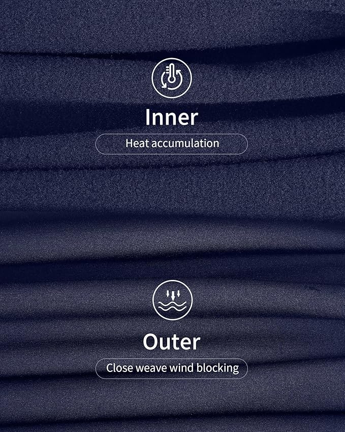 WEERTI Thermal Underwear for Women Long Johns with Fleece Lined Base Layer Women Cold Weather Top Bottom
