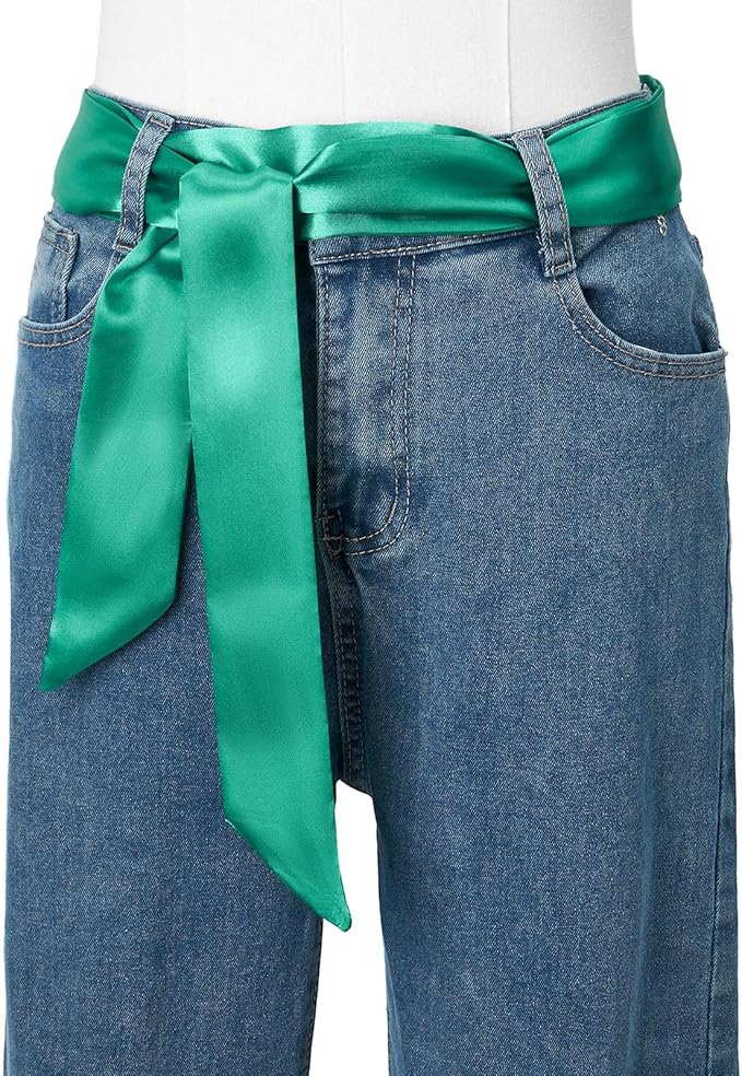 Solid Color Neck Scarf Purse Narrow Scarf Handbags Skinny Twill Hair Scarves Women Fashion Accessories Bag Charms