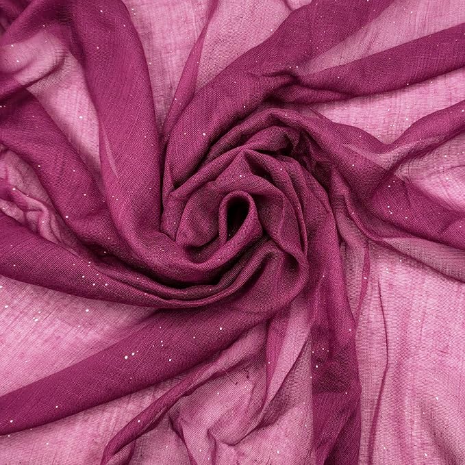 woogwin Women's Cotton Scarves Lady Light Soft Fashion Solid Scarf Wrap Shawl