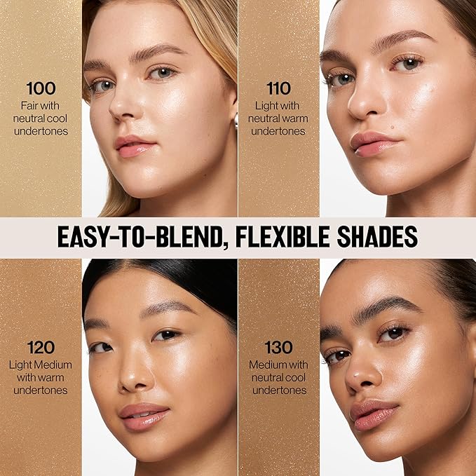 Revlon PhotoReady Lift & Fill Skin Tint, Dewy Foundation with Sheer Buildable Coverage, Lightweight & Hydrating, 100, 1 fl oz