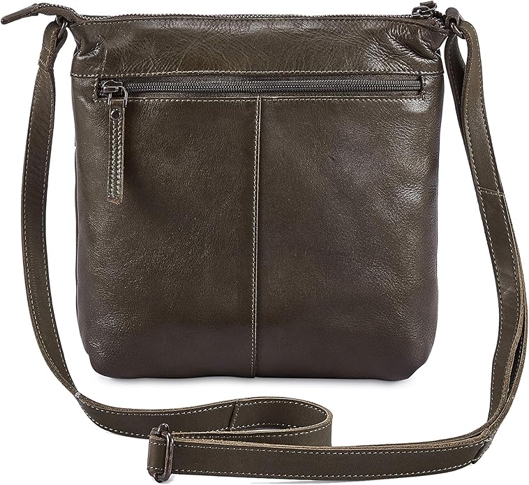 Real Leather Purse for Women Crossbody Bag Travel Shoulder Handbag Small Vintage Pocketbook | Real Leather, Travel, Shoulder, Small, Vintage