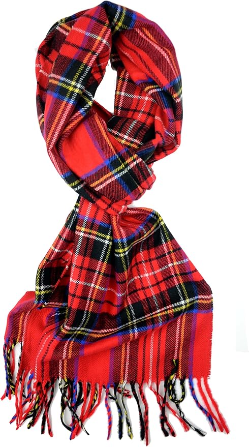 Plum Feathers Super Soft Luxurious Cashmere Feel unisex for Men and Women Winter Scarf