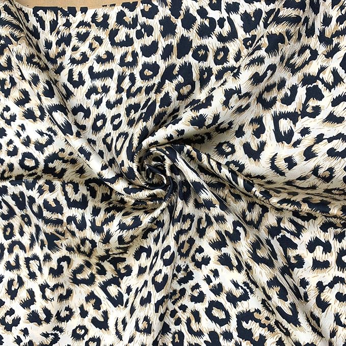 YOUR SMILE Silk Like Scarf Women's Fashion Pattern Large Square Satin Headscarf Headdress