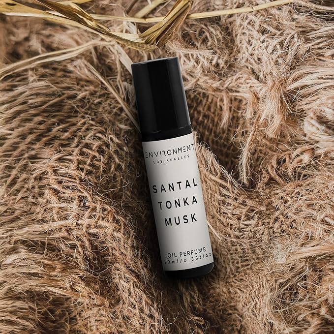 ENVIRONMENT Inspired by 5-Star Resort 1HT 10ml Roll-on Perfume (Santal | Musk) Body Oil Fragrance, Roll On Oil, Body Fragrance for Women & Men, Luxury Scents, Vegan & Cruelty-Free