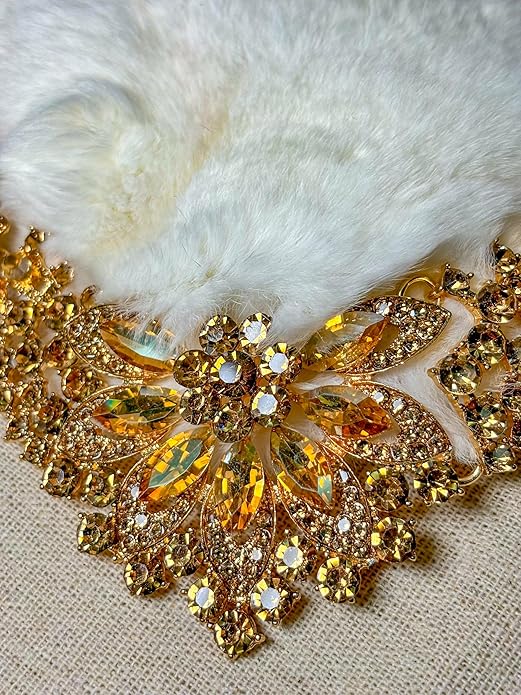 Women Jewelry Set Rhinestone Crystal Green Bride Statement Choker Necklace Teardrop Cluster Dangle Earrings Set for Wedding Party