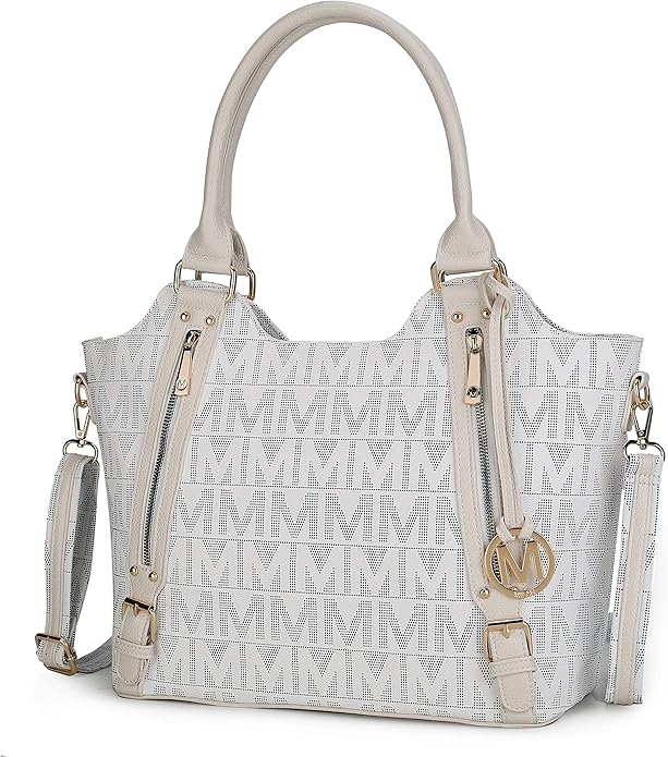 MKF Collection Tote Bag for Women Vegan Leather Shoulder Bag – Top-Handle Purse, Ladies Handbag by Mia K
