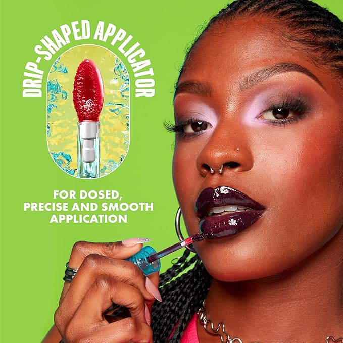 NYX PROFESSIONAL MAKEUP Lip IV Hydrating Glossy Lip Stain with 12HR Hydration - Bubblegum Burst (Pink)