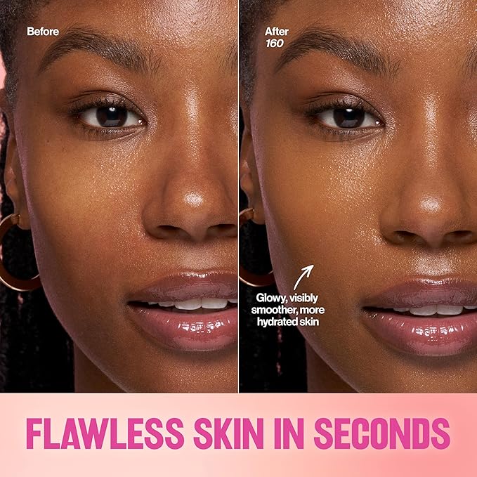 Revlon Glimmer Tinted Moisturizer Stick for Face, Lightweight Foundation, Hydrating Skincare-Infused Makeup, 150 150, 0.31 oz