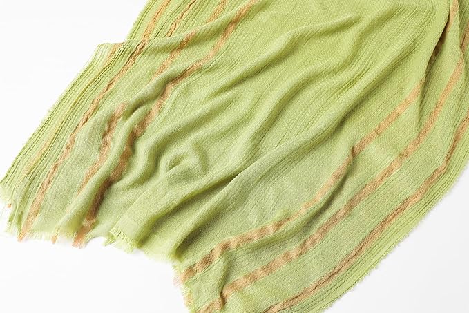 WINCESS.YU Women Gradient Scarf Long Shawls and Wraps Fashion Plain Pashmina Formal Scarf