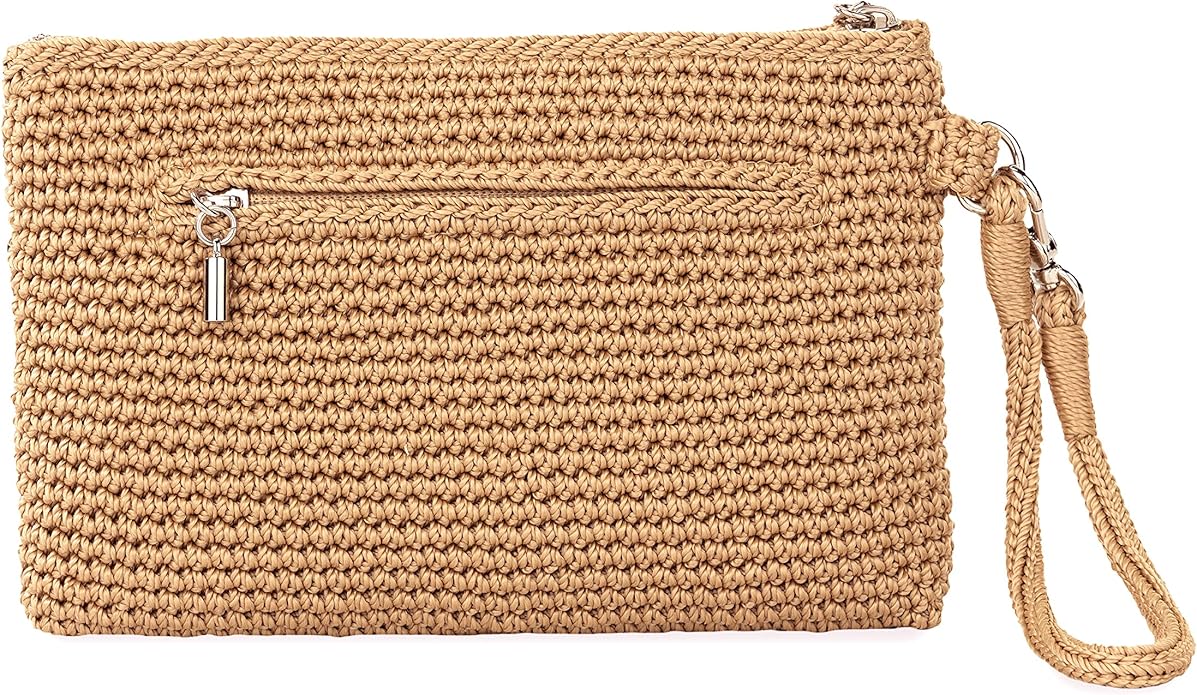 The Sak Womens Vita Crochet P Wristlet
