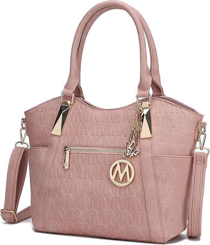 MKF Collection Tote Bag for Women Vegan Leather Shoulder Bag – Top-Handle Purse, Ladies Handbag by Mia K