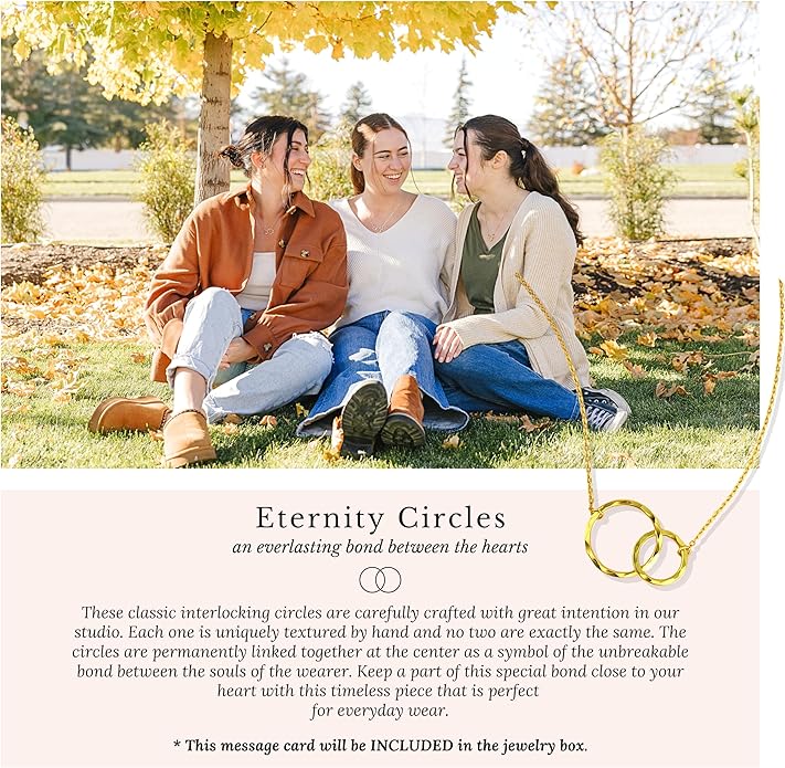 HOPE LOVE SHINE Mom Gift from Daughter - Sentimental, Meaningful Mother and Daughter Necklace, Jewelry, 14k Gold Plated Sterling Silver