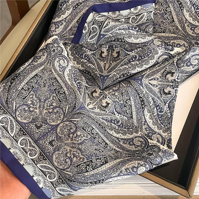 Hair Scarf for Women Silky Satin Headscarf Neck Scarves for Handbag Accessory