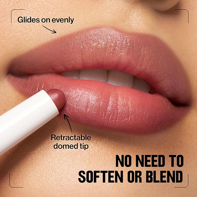 REVLON PhotoReady Blur Liner, Soft Matte Lip Makeup to Overline for Instant Natural, Fuller-Looking Lips, 006 Vapor, 0.05 oz
