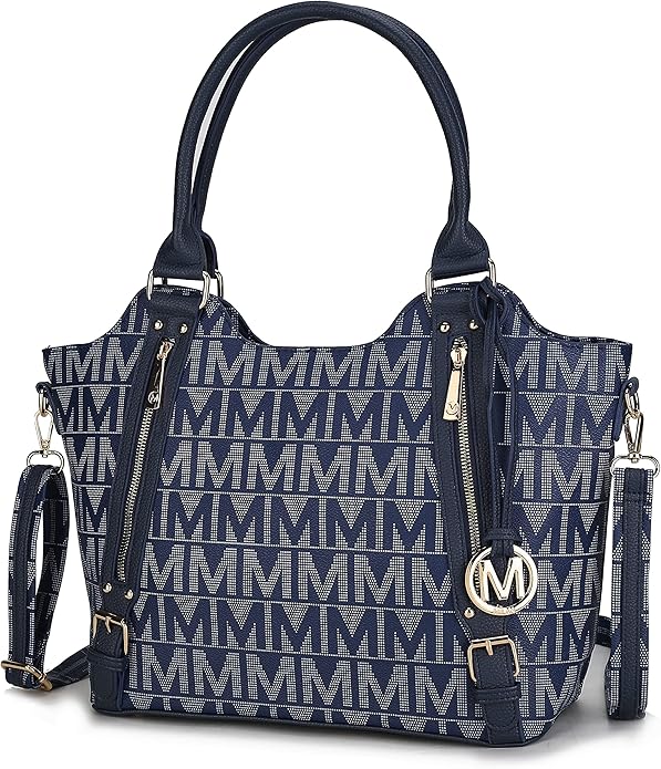 MKF Collection Tote Bag for Women Vegan Leather Shoulder Bag – Top-Handle Purse, Ladies Handbag by Mia K