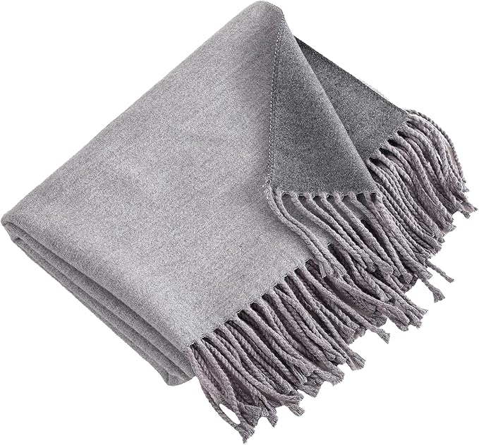 Winter Scarf for Women-Reversible Scarf with Cashmere-Like Softness 70x200cm - Warm Shawl Wrap -Pashmina Shawls Wrap