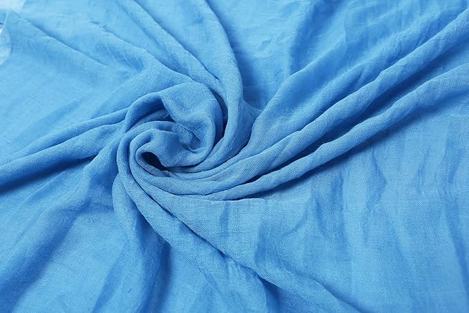 woogwin Women's Cotton Scarves Lady Light Soft Fashion Solid Scarf Wrap Shawl