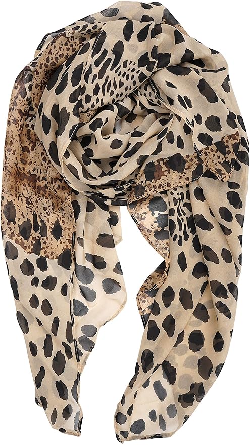 YOUR SMILE Ladies/Women's Lightweight Floral Print/Solid Color mixture Shawl Scarf For Spring Summer season