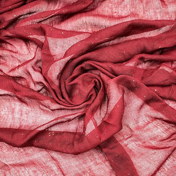 woogwin Women's Cotton Scarves Lady Light Soft Fashion Solid Scarf Wrap Shawl