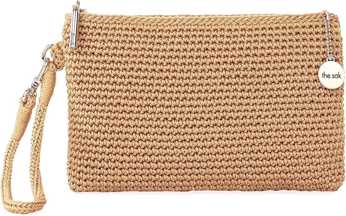 The Sak Womens Vita Crochet P Wristlet