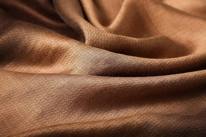 WINCESS.YU Women Gradient Scarf Long Shawls and Wraps Fashion Plain Pashmina Formal Scarf