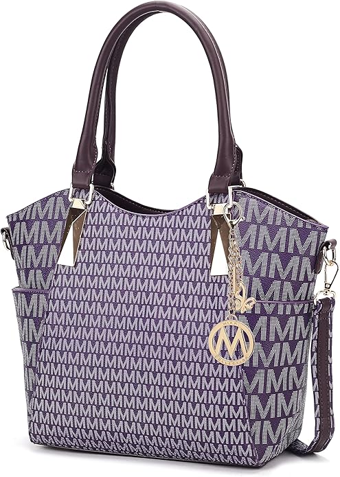 MKF Collection Tote Bag for Women Vegan Leather Shoulder Bag – Top-Handle Purse, Ladies Handbag by Mia K