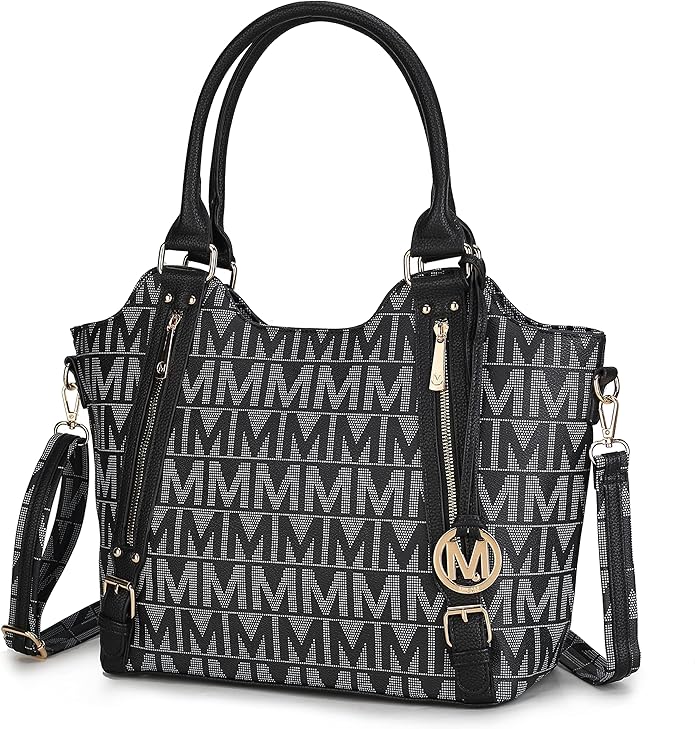 MKF Collection Tote Bag for Women Vegan Leather Shoulder Bag – Top-Handle Purse, Ladies Handbag by Mia K