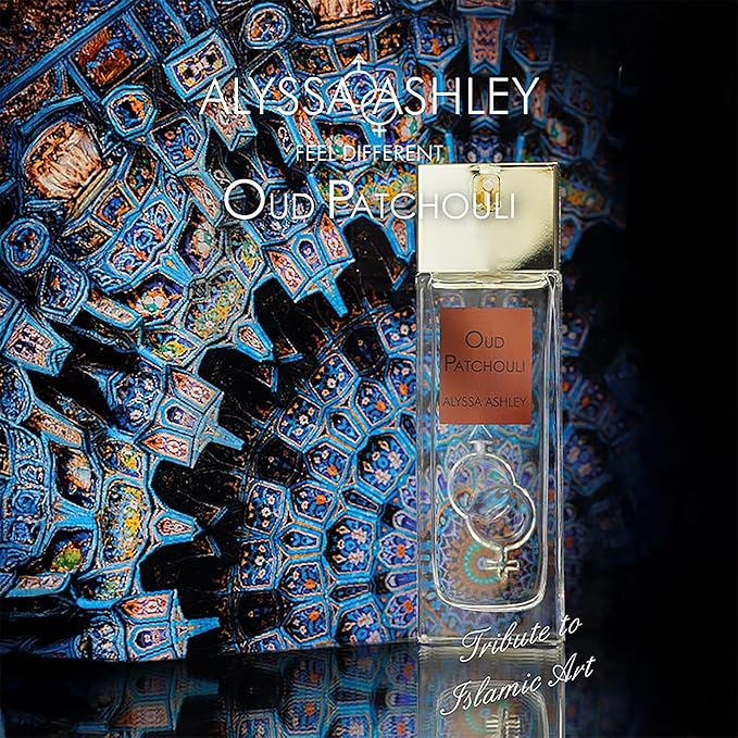Alyssa Ashley Oud Patchouli - Perfume for Women with Rose, Saffron and Vetiver - Women's Perfume - Elegant Perfumes for Women - 1.01 oz EDP Spray