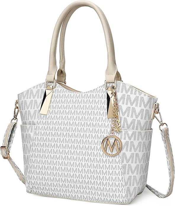MKF Collection Tote Bag for Women Vegan Leather Shoulder Bag – Top-Handle Purse, Ladies Handbag by Mia K