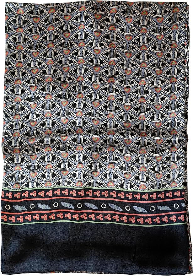 63 inches Man's 100 Pure silk scarf wrap Accessory gift