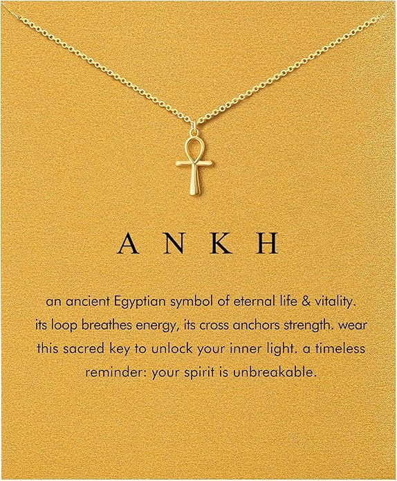 Baydurcan Dainty Gold Necklace for women - 14K Gold Plated Pendant Necklaces Gifts for Friends Sister Mother, Birthday, Christmas, Graduation, Inspirational Gifts