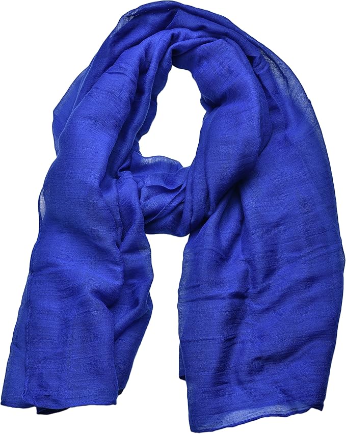 woogwin Women's Cotton Scarves Lady Light Soft Fashion Solid Scarf Wrap Shawl