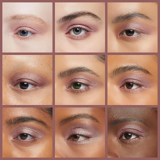 Mauve Plum Matte Satin Velvet Pink Rose Purple Red Opaque Pressed Powder Single Vegan Eyeshadow; Talc, Paraben & Cruelty Free
