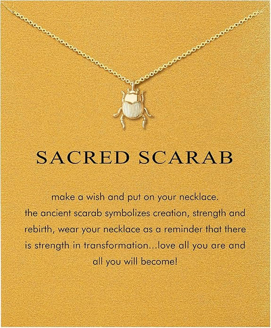 Baydurcan Dainty Gold Necklace for women - 14K Gold Plated Pendant Necklaces Gifts for Friends Sister Mother, Birthday, Christmas, Graduation, Inspirational Gifts